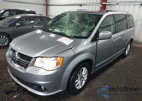 2018 Dodge Grand Caravan Sxt из США, поврежденный, VIN 2C4RDGCG5JR240892